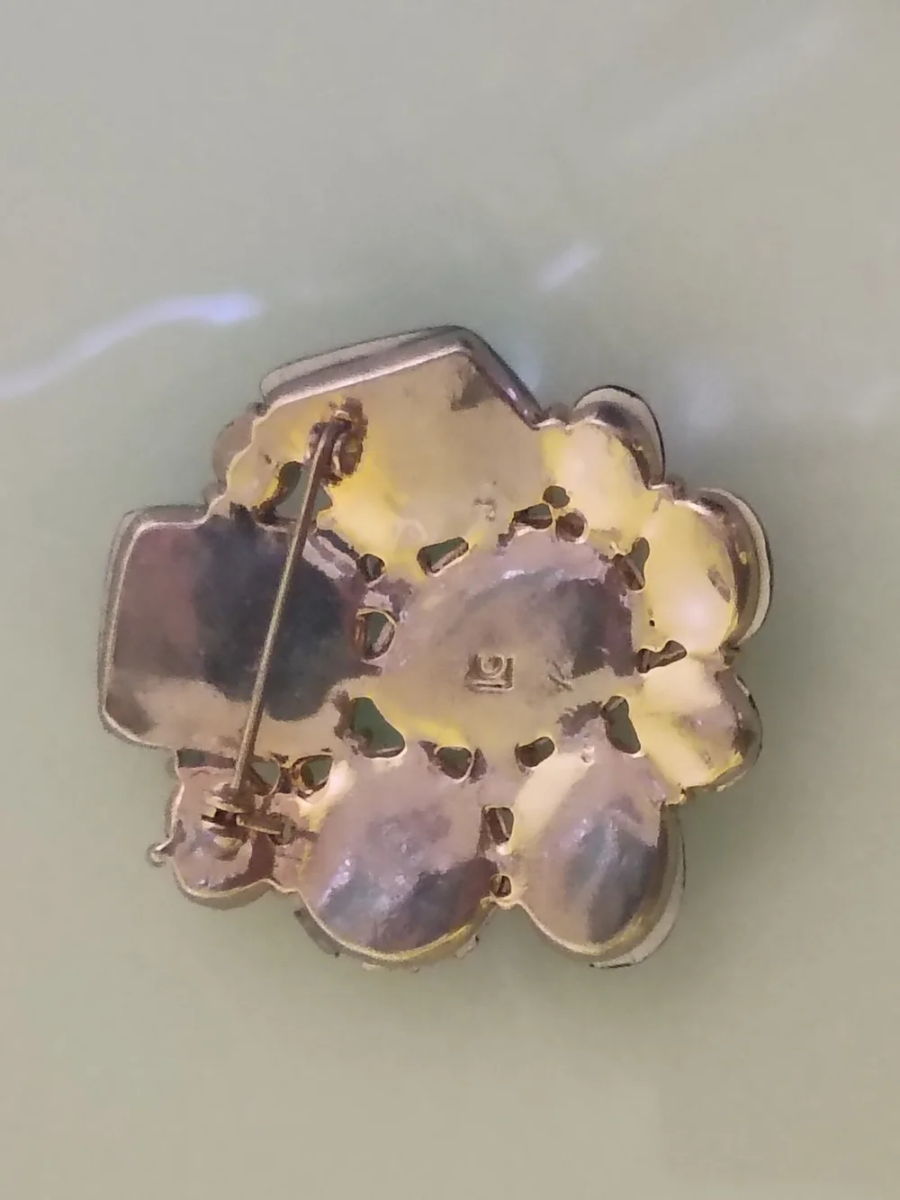 vintage Liz Claiborne (LC) cluster brooch